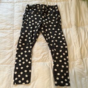 Move Free 3/4 polka dot leggings